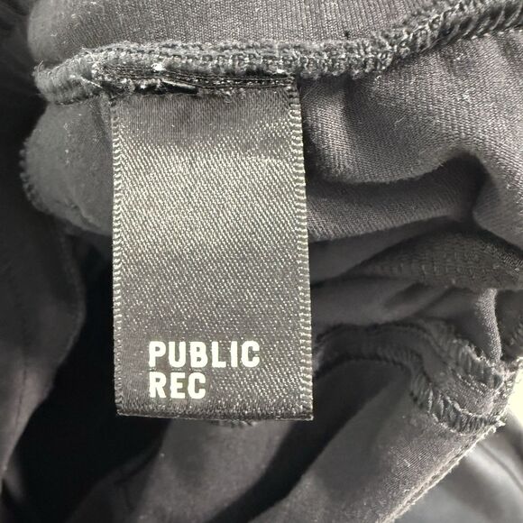 Public Rec Shorts Men Size 36 Black Pull On Sweatshort *Missing Drawstring - Picture 4 of 11